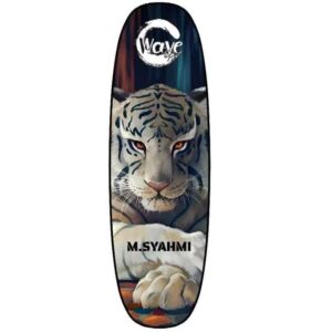 Qwave White Tiger Surf Board