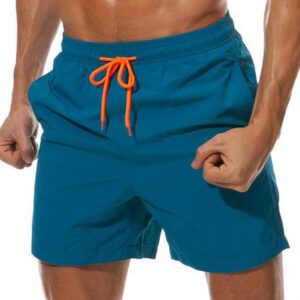 Qwave Surf Shorts - Plain Dark Green