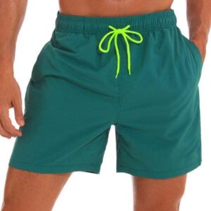 Qwave Surf Shorts - Plain Green