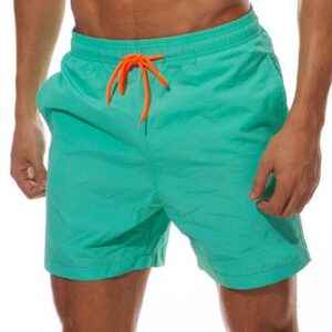 Qwave Surf Shorts - Plain Light Green