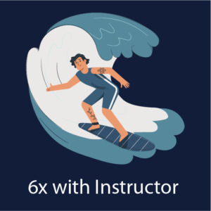 Surf Lessons 6x